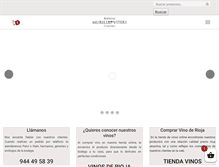Tablet Screenshot of bodegasmurilloviteri.com